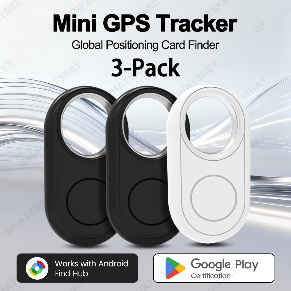 4PCS Smart GPS Tracker – Android Find Hub Anti-Lost Tag for Samsung & Devices