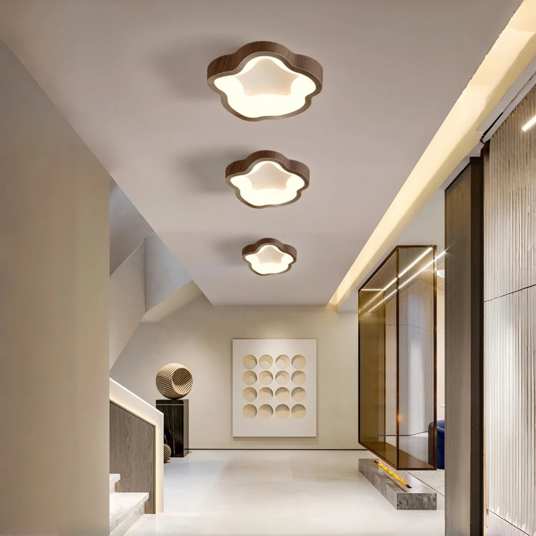 Retro Personalized Aisle Lights Nordic Minimalist LED Ceiling Lights Restaurant Study Room Homestay Villa Artistic Ceiling Lamps