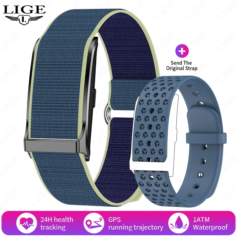 LIGE No Screen Smartwatch: Minimalist Fitness Tracking for a Focused Lifestyle