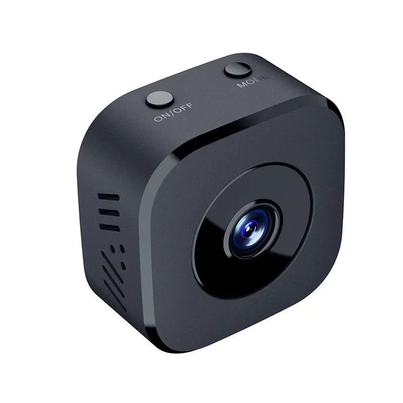 Mini 1080P WiFi Security Camera: Remote-controlled wireless surveillance with night vision