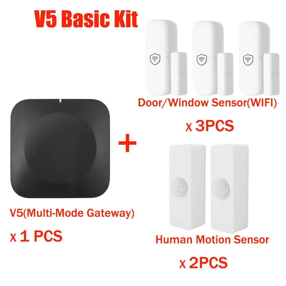 Tuya Zigbee Bluetooth Smart Gateway Hub WiFi 2.4G/5G مع التشغيل الآلي المحلي ودعم Alexa/Google