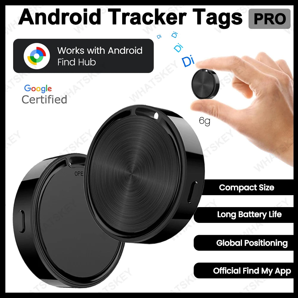 Google Find My GPS Tracker – Android Anti-Lost Smart Tag for Bike & Pets