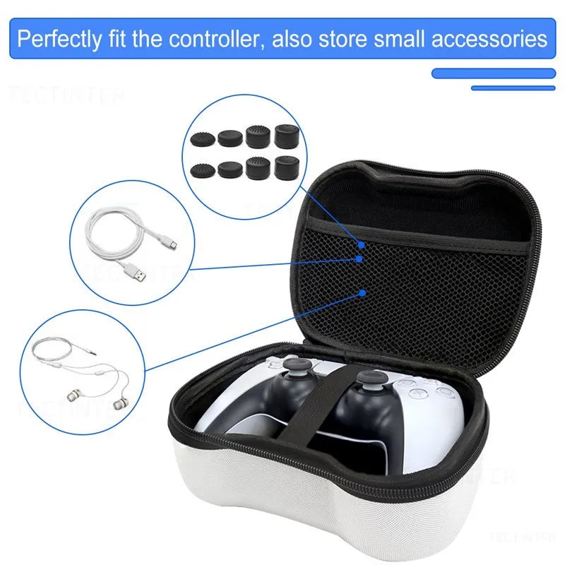 Portable Carry Case Storage Bags For PS5 PS4 PS3/Xbox Series Gamepad EVA Protective Case For Nintendo Switch Pro Accessories