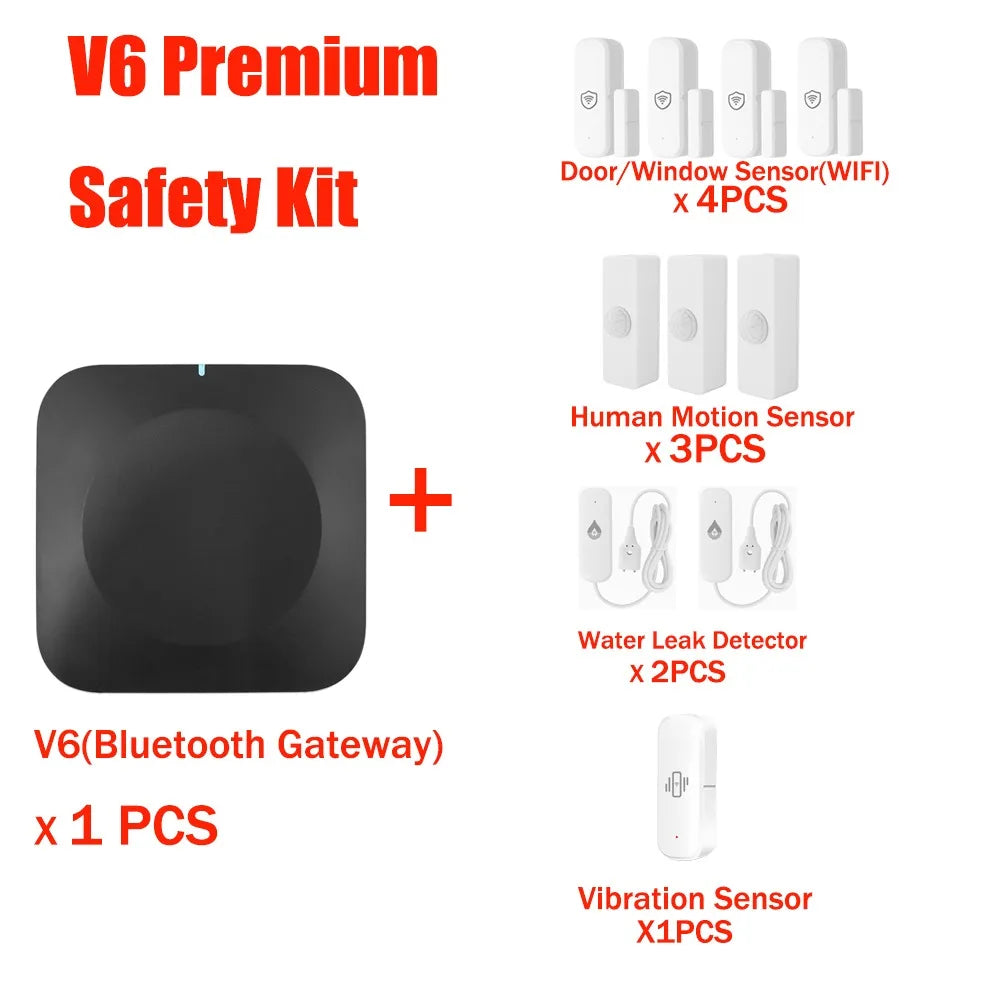 Tuya Zigbee Bluetooth Smart Gateway Hub WiFi 2.4G/5G مع التشغيل الآلي المحلي ودعم Alexa/Google