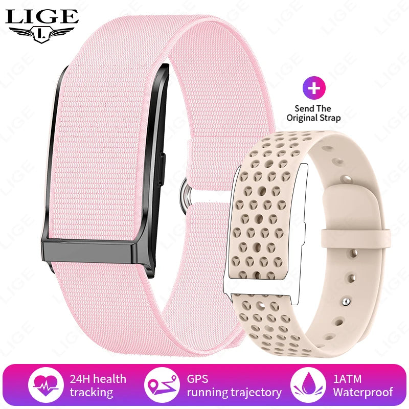 LIGE No Screen Smartwatch: Minimalist Fitness Tracking for a Focused Lifestyle