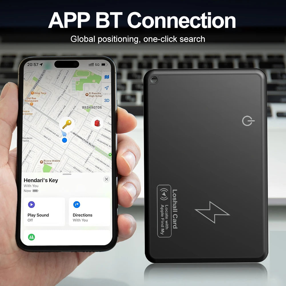 Apple Find My Smart Tag – Anti-Lost Bluetooth Tracker for Keys & Luggage