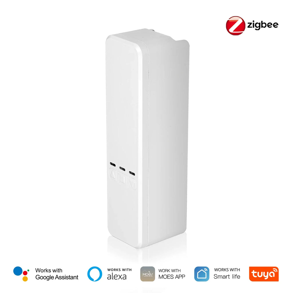 MOES Tuya Zigbee Smart Chain Roller Blinds Shade Shutter Drive Electric Curtain Motor App Control Works with Alexa Google Home