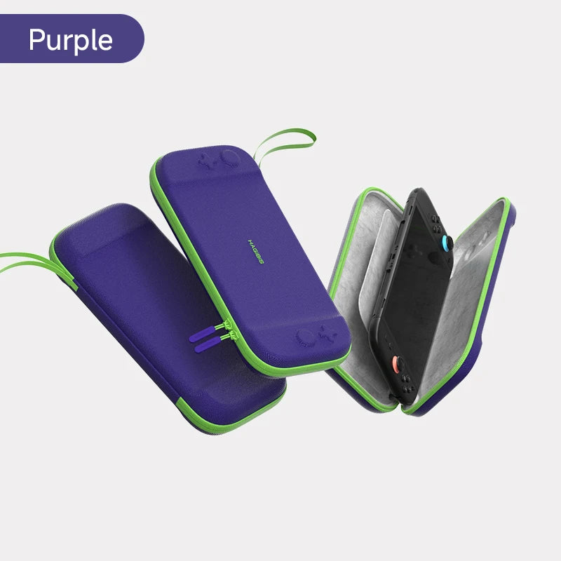 Hagibis Hard Shell Carrying Case for Switch 2 and Game Cartridges.