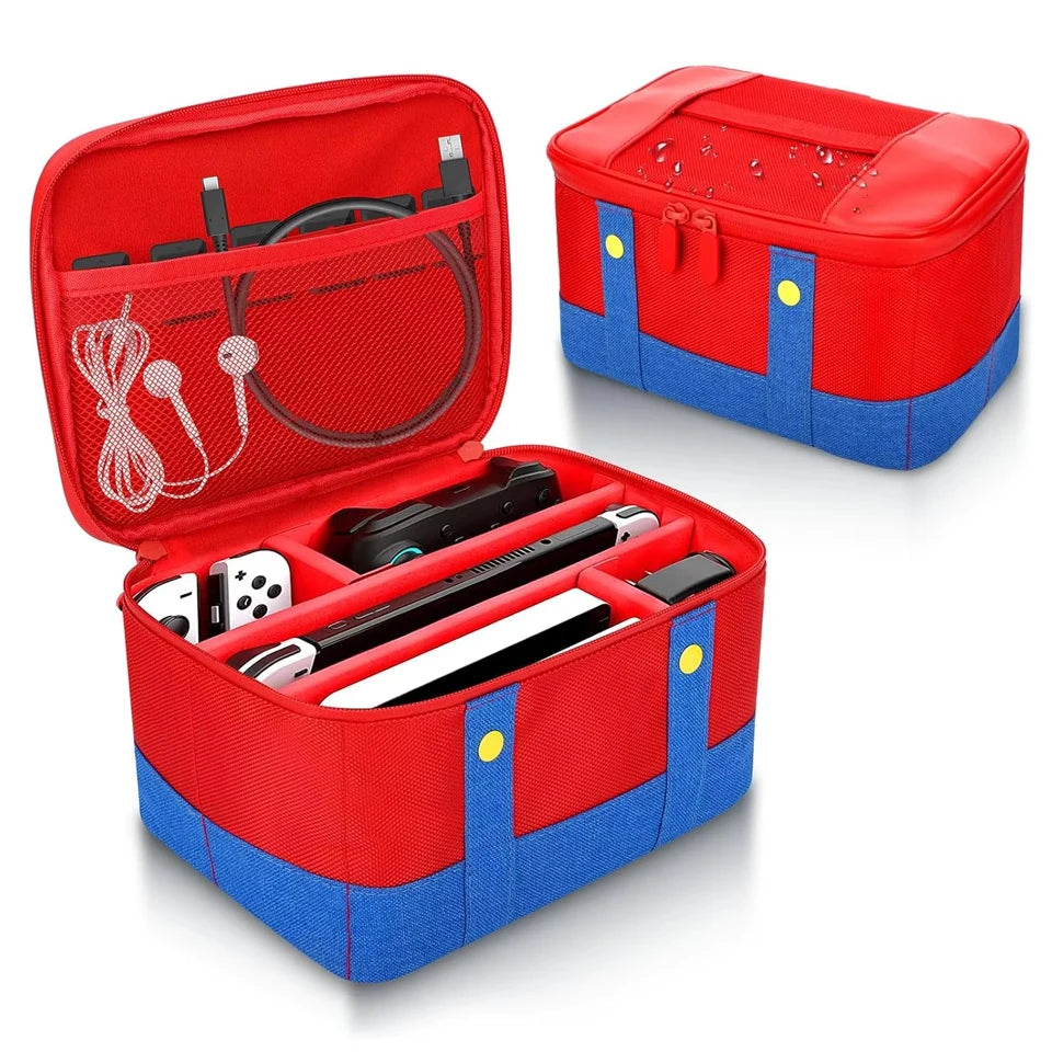 Portable Carrying Case Bag for Nintendo Switch/OLED/Lite Protective Case Storage Box For NS Switch Pro Controller Accessories