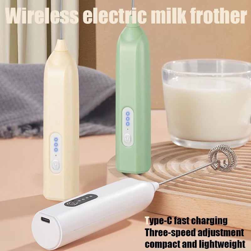 Hot sale Electric Milk Frother Handheld Egg Beater Foamer Coffee Maker Electric Blender Mixer Mini Portable Blender Kitchen Tool