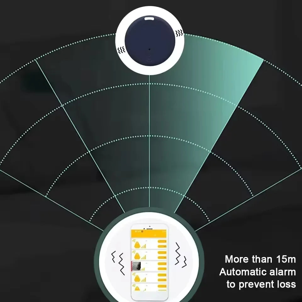 Lenovo Bluetooth 5.3 GPS Smart Tracker Air Tag Pet Anti-Lost Device elderly Kids Wallet Tracking For IOS Android Finder Locator