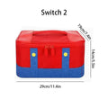 Suitable for Switch 2 full set storage red/blue travel storage bag, OLED game console super large capacity storage bag