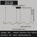 Pendant Light Nordic LED Long Ceiling Lamp Dining Chandelier Home Appliances for Kitchen Pendant lamp Home Decoration Lighting