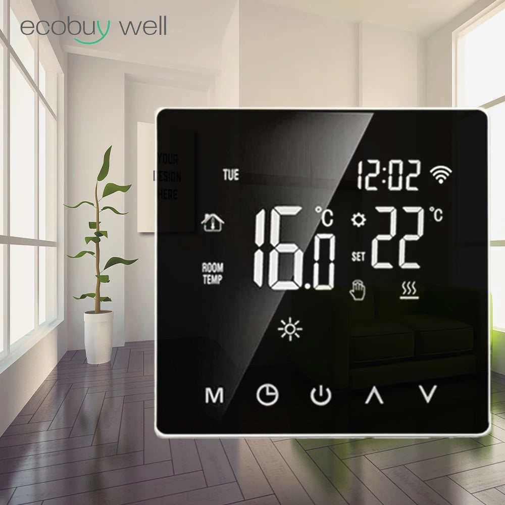 Tuya Smart Thermostat Floor Heating Wifi Heating Thermostat Warm Floor Controller 220V Digital Temperature Controller Alexa