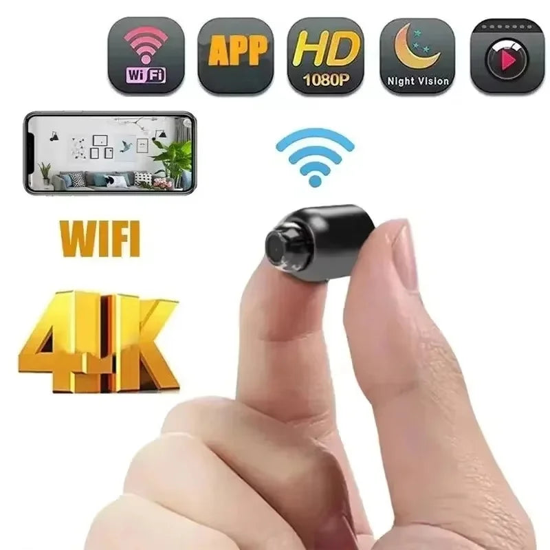 X5 1080P Mini Night Vision Wireless Surveillance Camera Lightweight Clear Portable Motion Detection Premium Quality NEW 2026