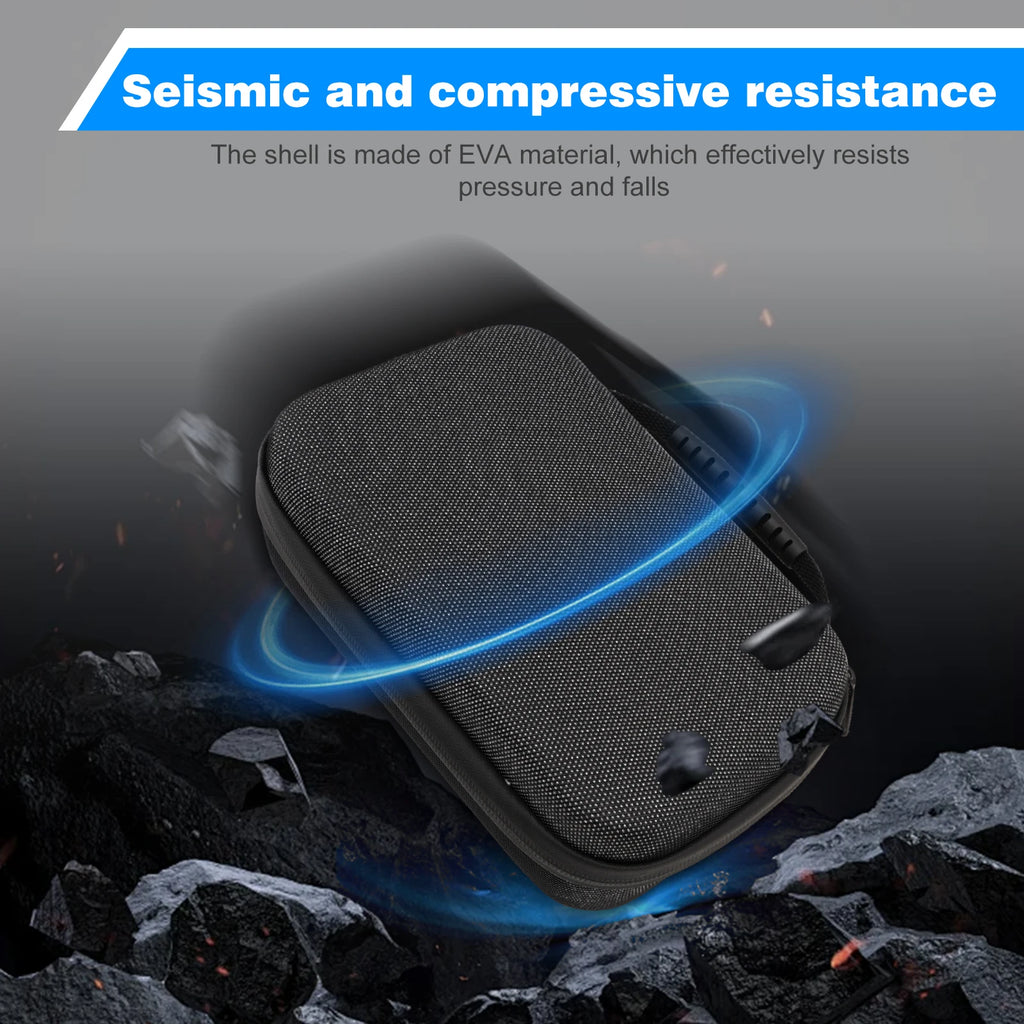 Hard Carrying Storage Bag for Apple 2024 Mac Mini M4 Cover Shell Travel Portable Soft Inner Waterproof zipper Shockproof Box
