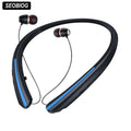 SEOBIOG Neckband Wireless Earphone HX801 Bluetooth Earbuds Noise Cancelling Waterproof Headset In Ear Headphones for Xiaomi