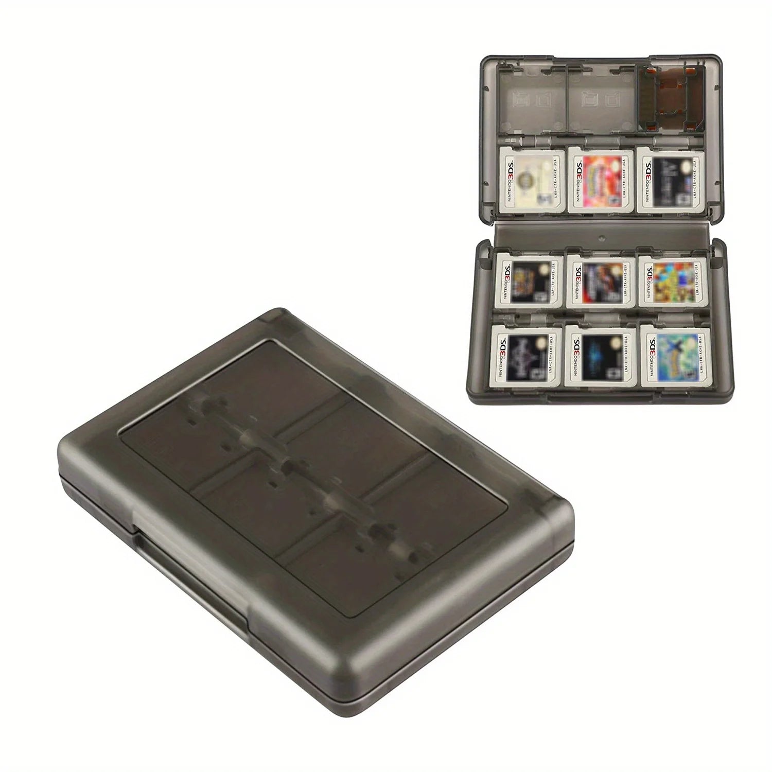 28-in-1 Game Card Case – ABS Cartridge Holder for 3DS/DS/2DS Games