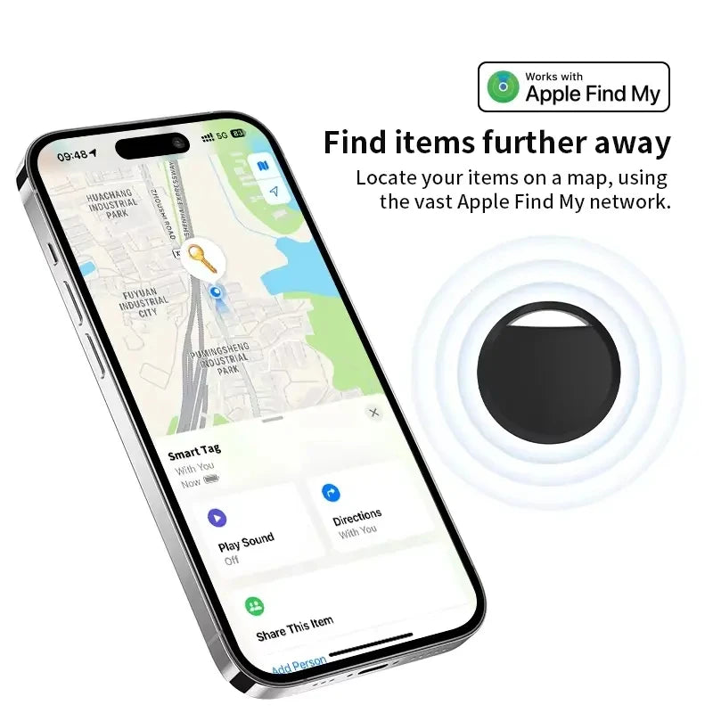 Anti-lose Tracker Smart Tag for Apple Find My App IOS Bluetooth GPS Tracker For Luggage Child IOS MFi Key Finder