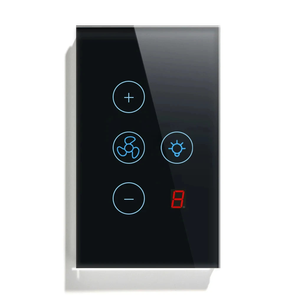 zigbee Smart Wifi Fan Light Switch EU/AU Ceiling Fan Lamp Switch Smart Life APP Works With Alexa Google Home