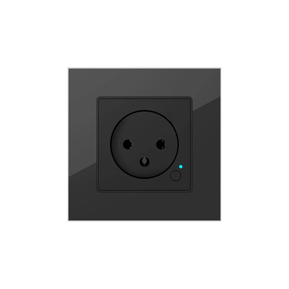 Tuya WiFi Smart Wall Socket EU Plug with USB & Type-C PD 20W – Smart Outlet for Alexa & Google Home
