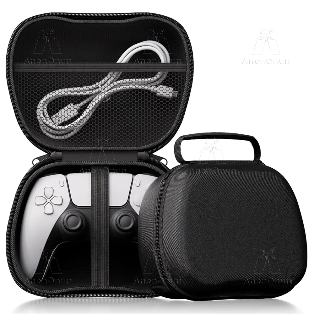 Universal Controller Carrying Case Anti-Fall Anti-Scratch EVA Shell Gamepad Portable Storage Bag for PS5,PS4,PS3,Xbox,Switch Pro