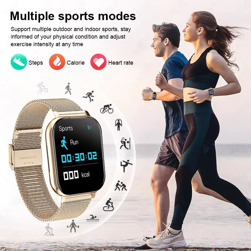 2026 New Fashion Smart Watch 1.83 Inch Full Touchscreen Bluetooth Call Music Player Message Smartwatch For Men Womend