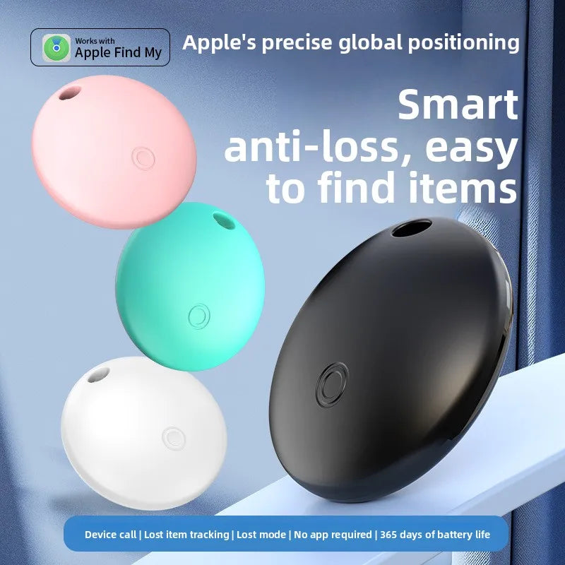 CD Work with iOS Bluetooth Smart Air Tag Tracker,Key Finder Find My (IOS) Waterproof  Item Finders for Luggages
