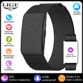 New No Screen Smart Watch Men GPS Running Trajectory Ultra Light Bracelet Blood Oxygen Heart Rate 24H Health Band Sports Watches
