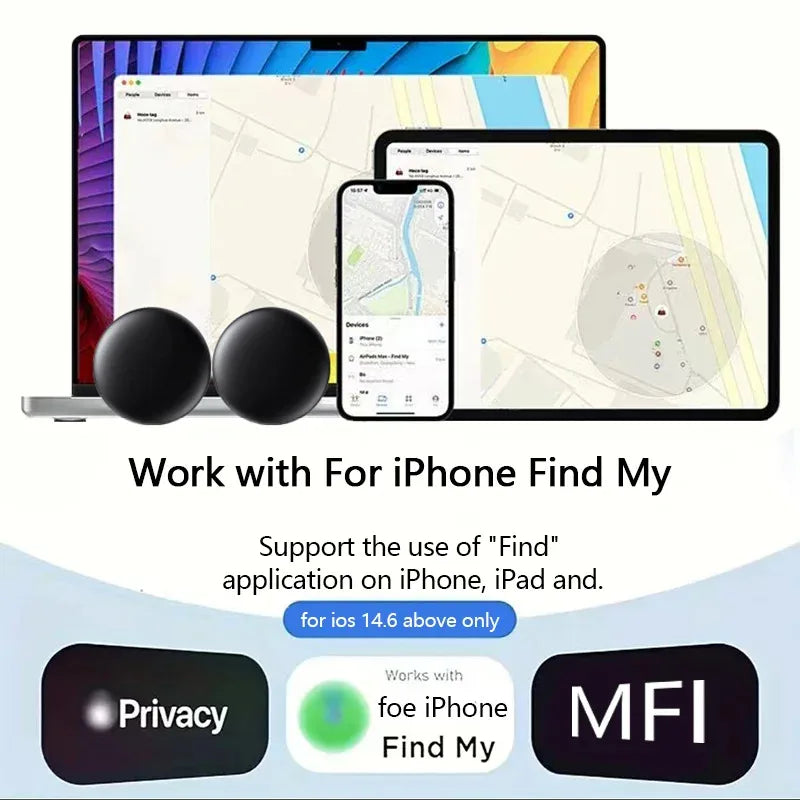 Apple Find My GPS Smart Tag – Magnetic Anti-Loss Tracker for Cars & Motorcycles