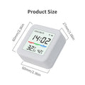 Tuya Smart Temperature And Humidity Sensor 2.4G WiFi APP Monitor For Smart Home Smart Life Works With Alexa Google Assistant