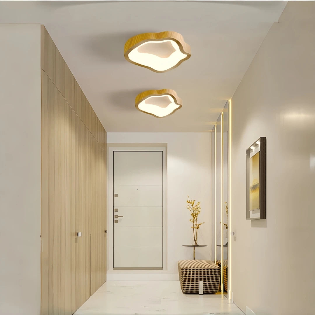 Retro Personalized Aisle Lights Nordic Minimalist LED Ceiling Lights Restaurant Study Room Homestay Villa Artistic Ceiling Lamps