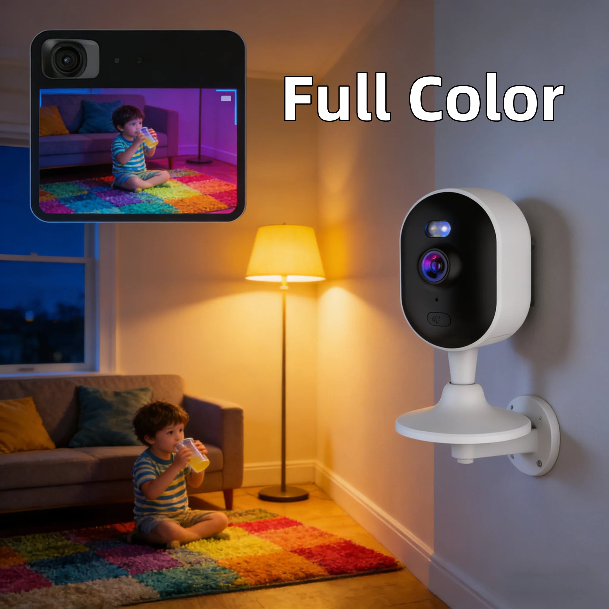 HIVIDEO 3MP Indoor Wifi Security Camera Baby Monitor IP Camera Video Surveillance Wi-Fi Camera Cctv Camera