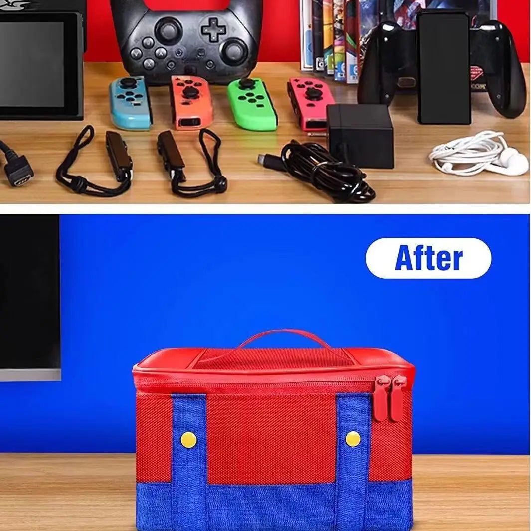 Portable Carrying Case Bag for Nintendo Switch/OLED/Lite Protective Case Storage Box For NS Switch Pro Controller Accessories