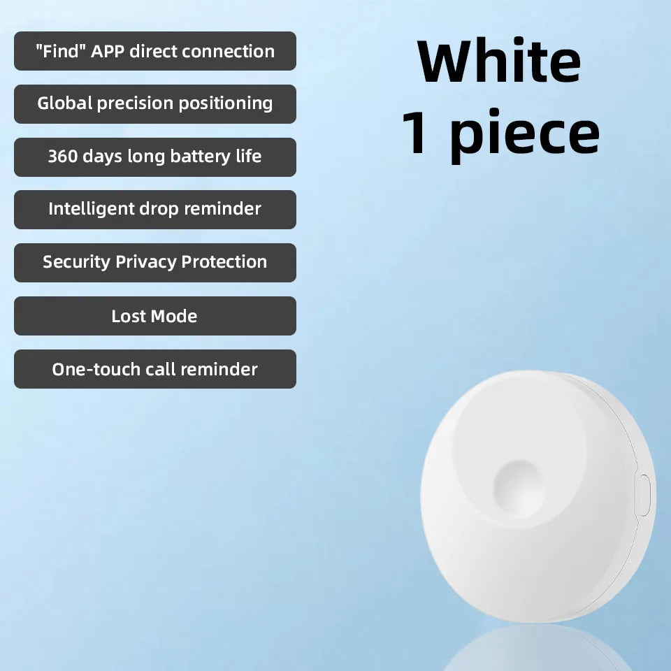 GPS Smart Tag – Mini Bluetooth Find My Tracker with Global Anti-Loss Positioning & Long Battery Life